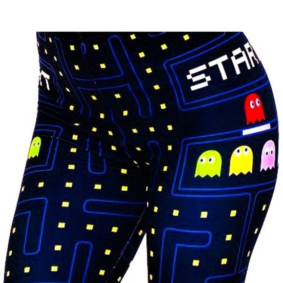 PAC MAN - 3D LASER PRINT LEGGINGS - Picture 2 of 9